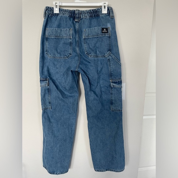 Urban outfitters High Rise Skate jeans/ Utility styling Straight leg W30 L32 - Picture 2 of 5